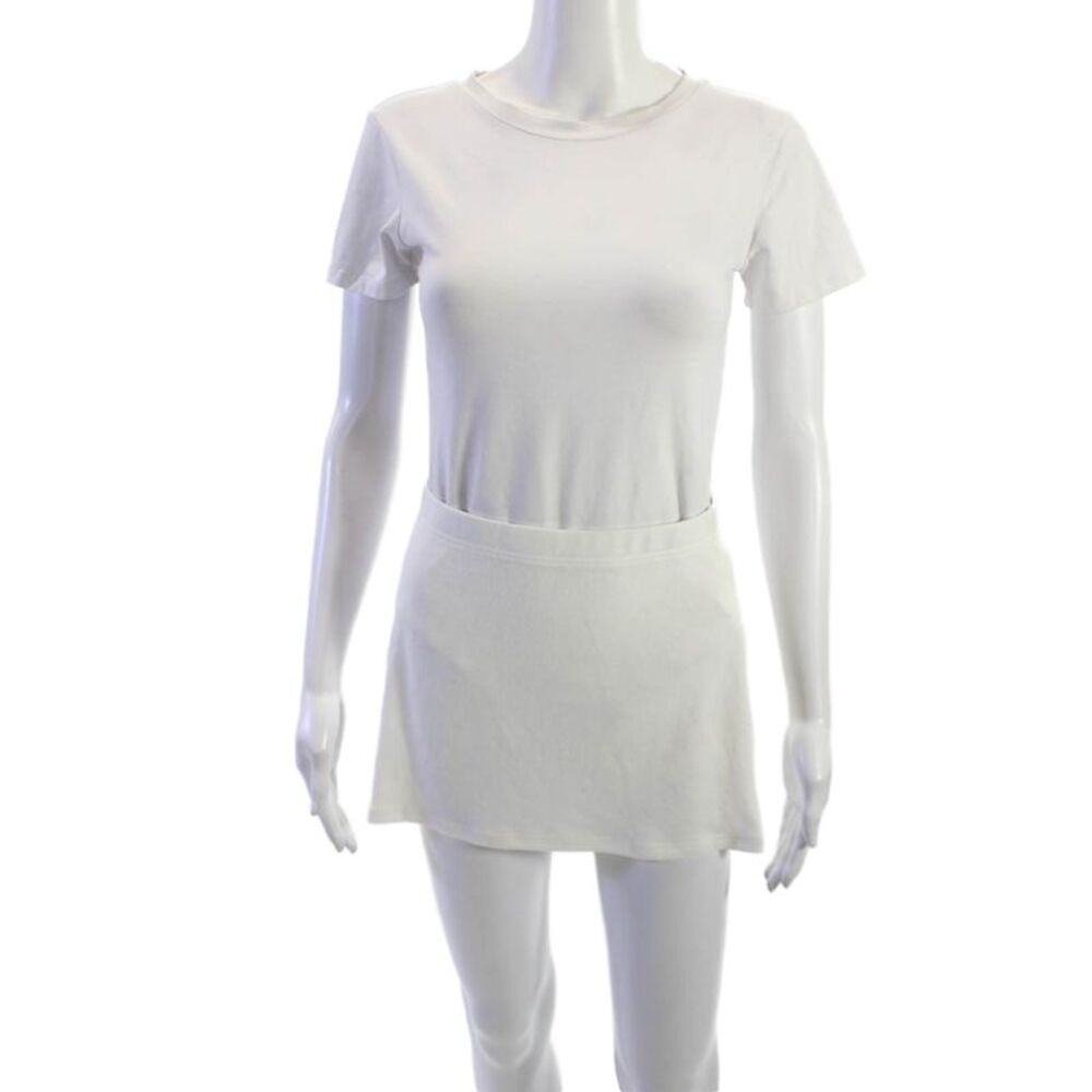 Artless Forever Women Mini Straight Pencil Skort White Size XS